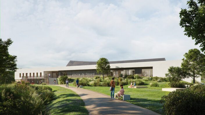 Agence Coste – Dinard – Entrance